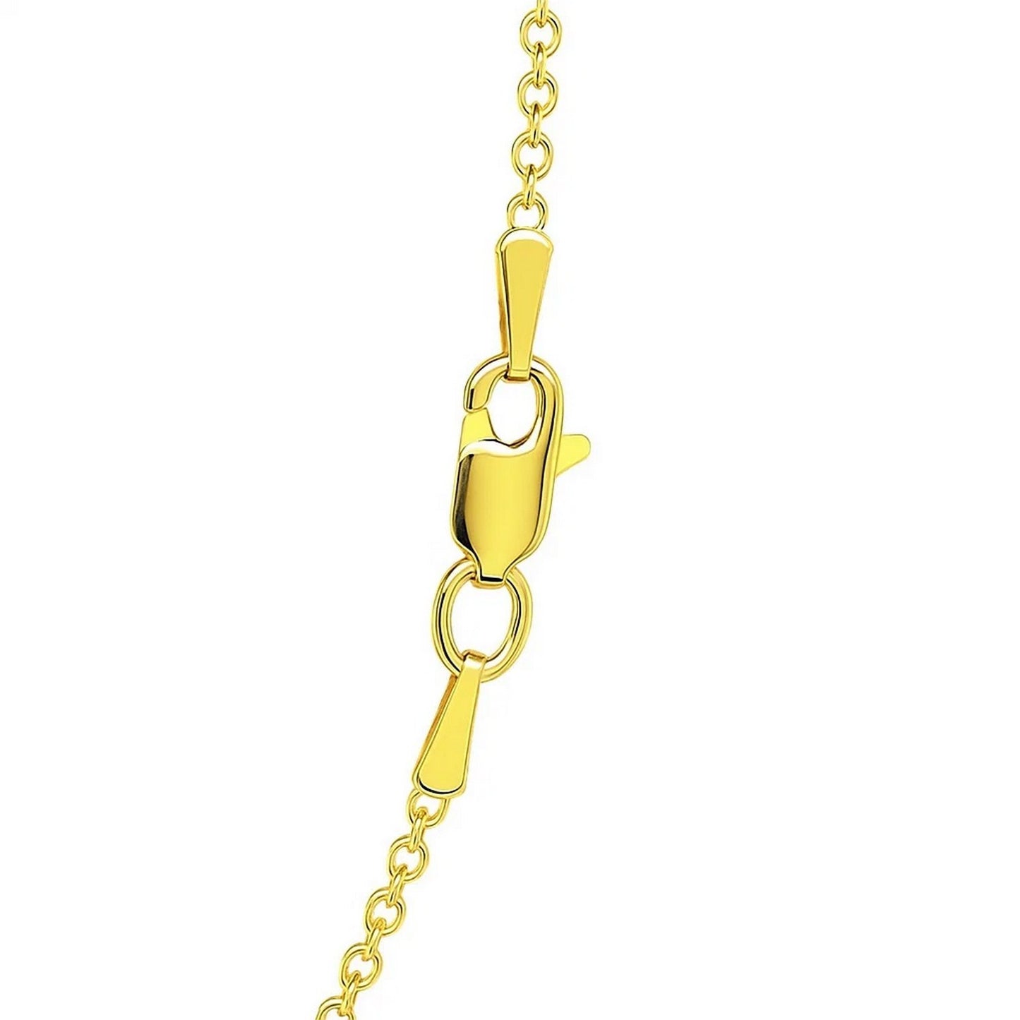 2.2mm 14K Yellow Gold Forsantina Lite Cable Link Chain
