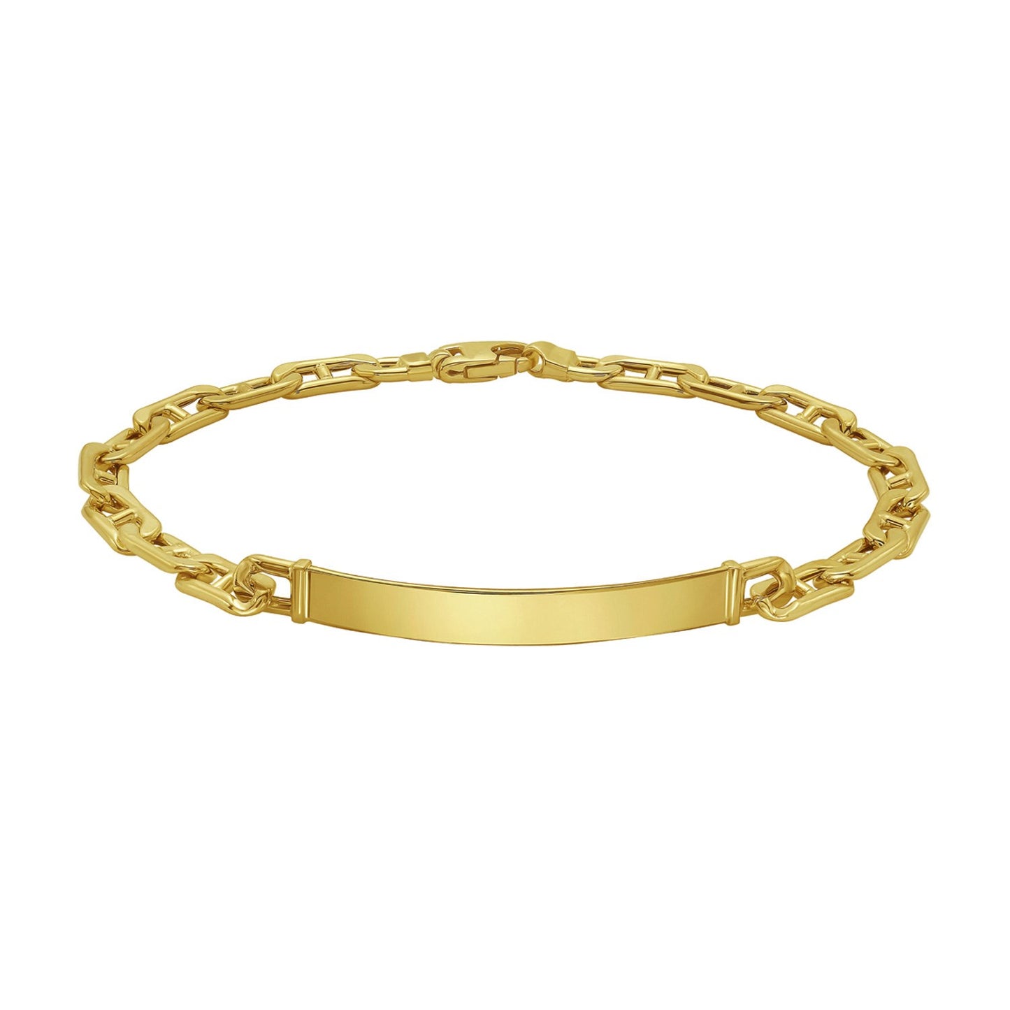 14K Yellow Gold Mariner ID Bracelet